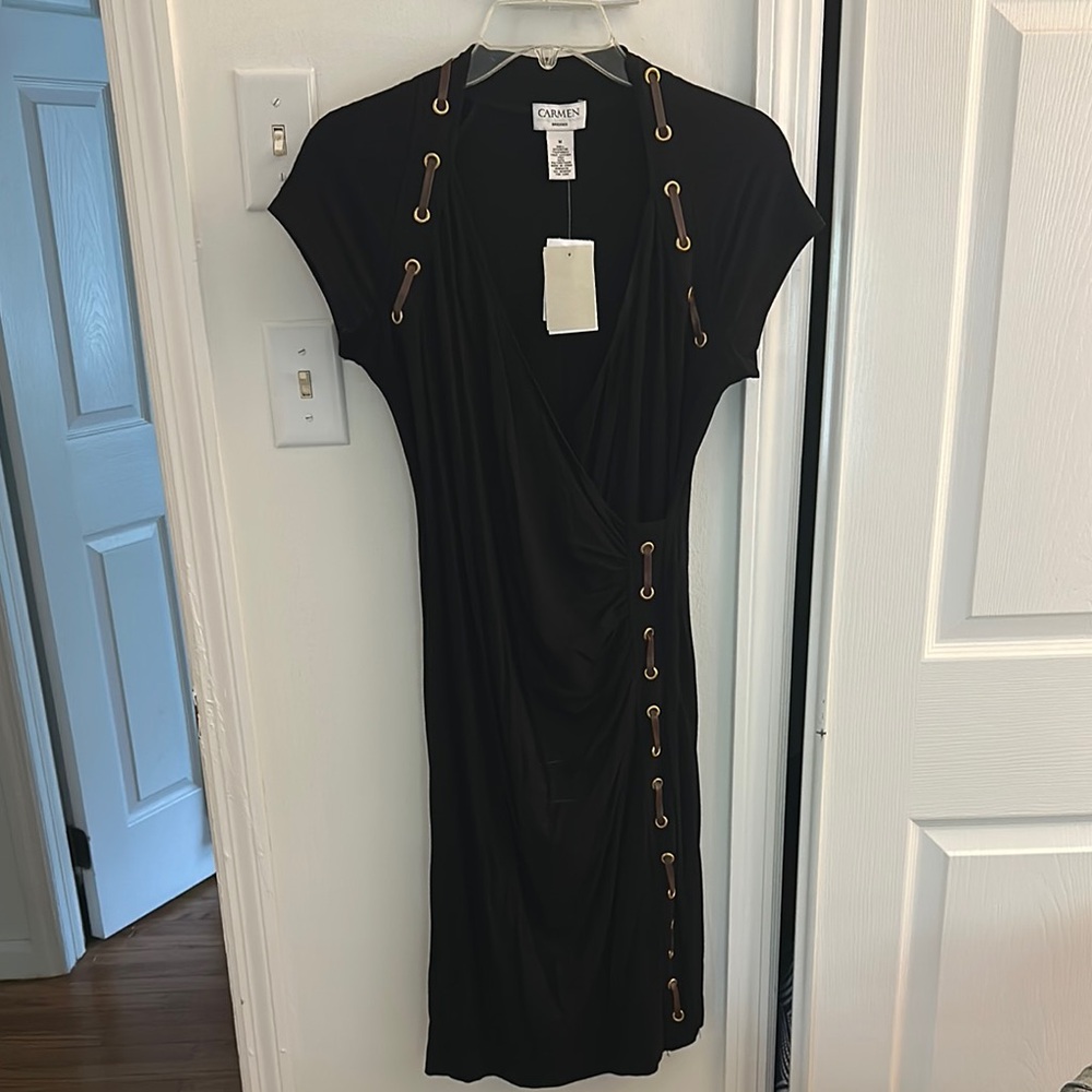 Black Wrap Dress